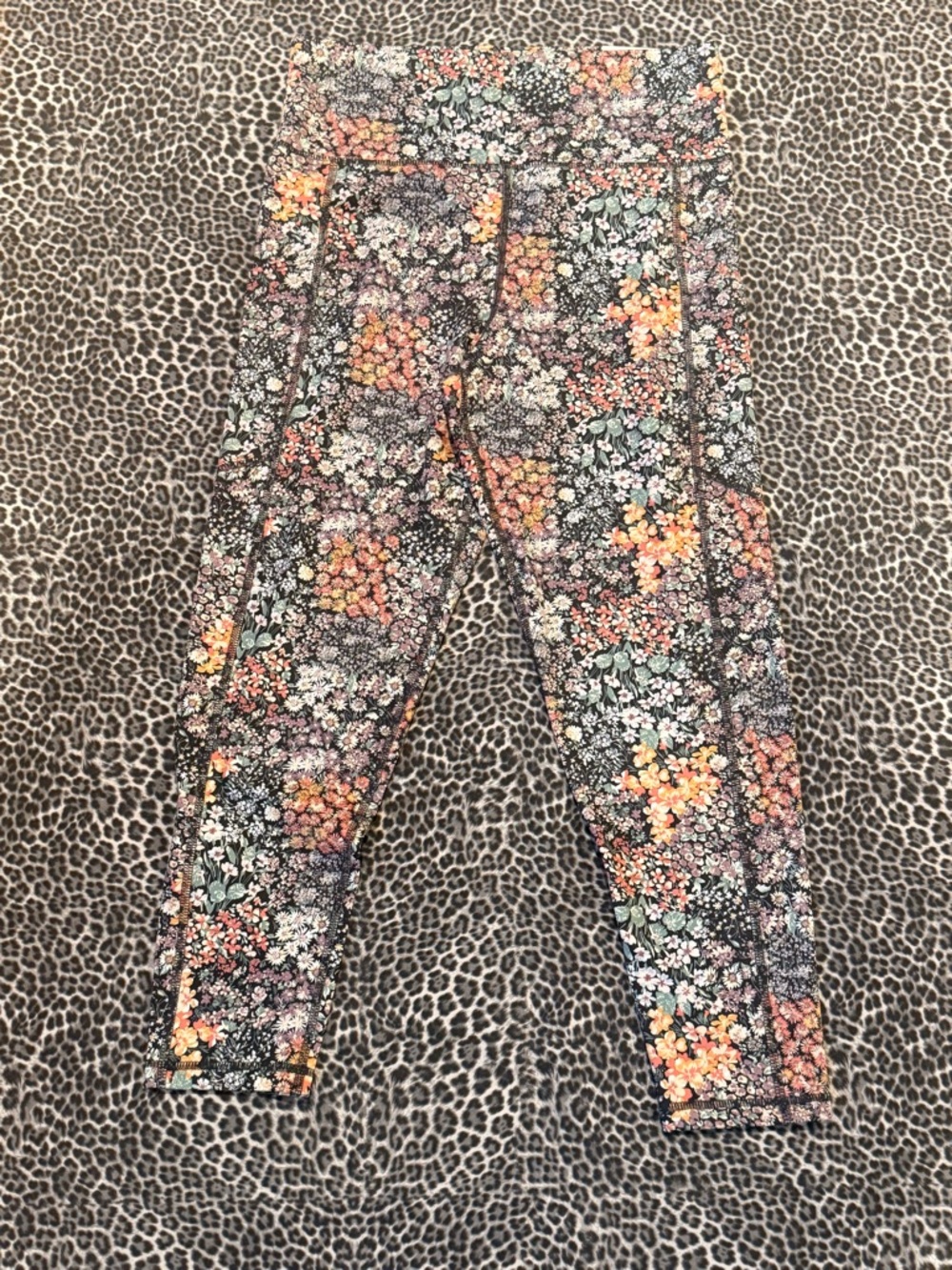Floral High-Rise Leggings American Eagle Aerie The Everything Pocket Floral NWT - Picture 10 of 10